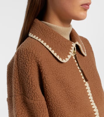 Bestickte Jacke Ruiko aus Teddyfleece | Varley