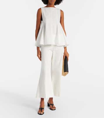 Top Marita de algodón | Khaite