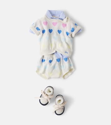 Bébé – Ensemble Pinpilin pull et short en coton | The New Society