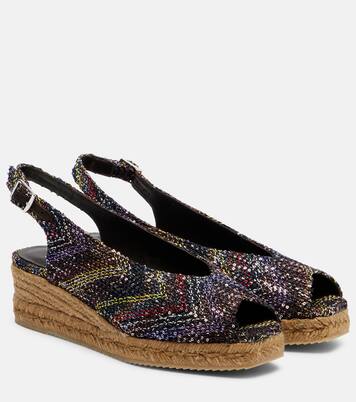 Joy 30 sequined espadrille wedges | Missoni