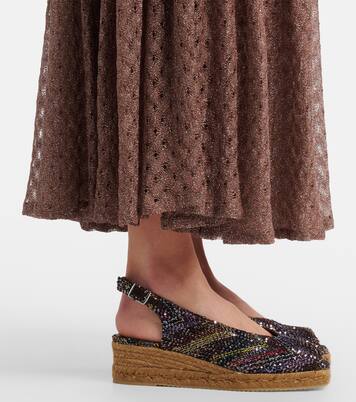 Joy 30 sequined espadrille wedges | Missoni