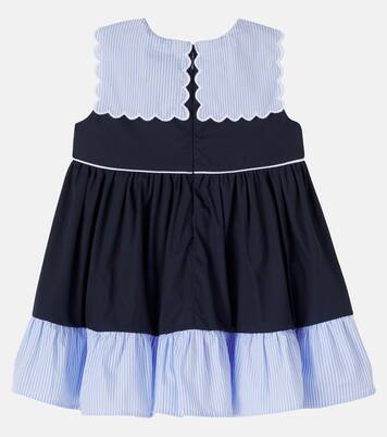 Baby striped cotton dress | Patachou