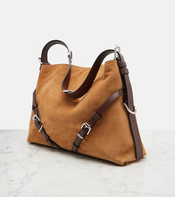 Voyou M号绒面革单肩包 | Givenchy