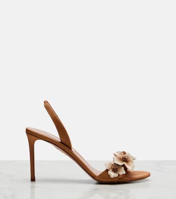 Verzierte Slingback-Sandalen Passionflower | Aquazzura