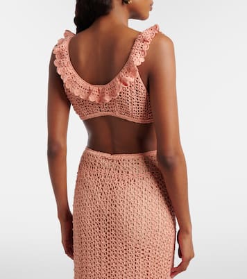 Crochet bra top | Anna Kosturova