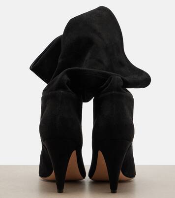 Elise suede mid-calf boots | Gianvito Rossi