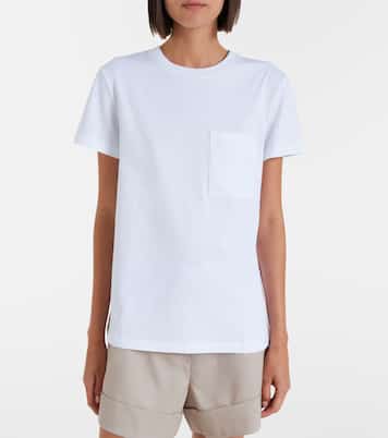 T-shirt Monogram en coton | Max Mara
