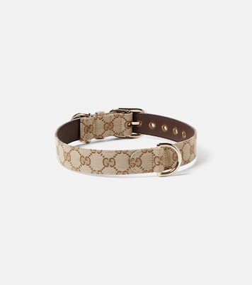 L/XL GG canvas dog collar | Gucci