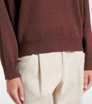 Monili cashmere turtleneck sweater | Brunello Cucinelli