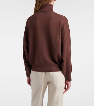 Monili cashmere turtleneck sweater | Brunello Cucinelli