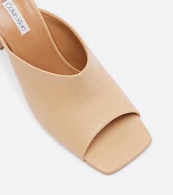 Palma leather mules | Calvin Klein Collection