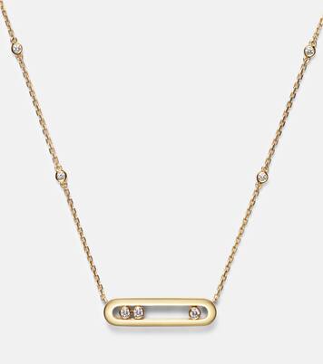 Collar Baby Move de oro de 18 ct con diamantes | Messika