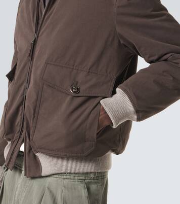 Blouson mit Shearling-Besatz | Brunello Cucinelli