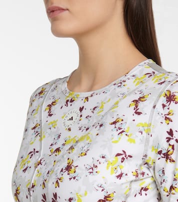 Future Playground floral crop top | Adidas by Stella McCartney