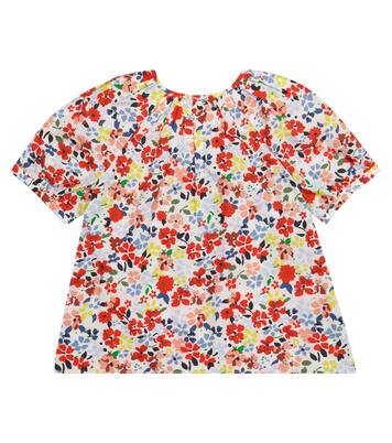 Sourya floral cotton blouse | Bonpoint