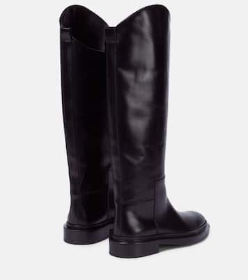 Leather riding boots | Jil Sander