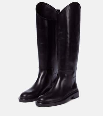 Leather riding boots | Jil Sander