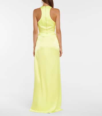 Maxirock aus Satin | David Koma