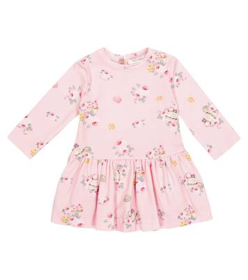 Baby floral jersey dress | Monnalisa
