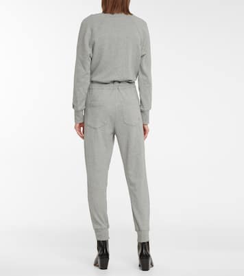 Finn buttoned cotton jumpsuit | Veronica Beard