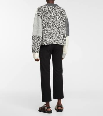 Pull intarsia en laine mélangée | Joseph