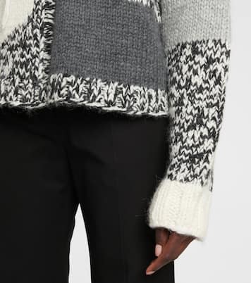 Pull intarsia en laine mélangée | Joseph