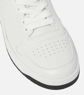 Leather high-top sneakers | Prada