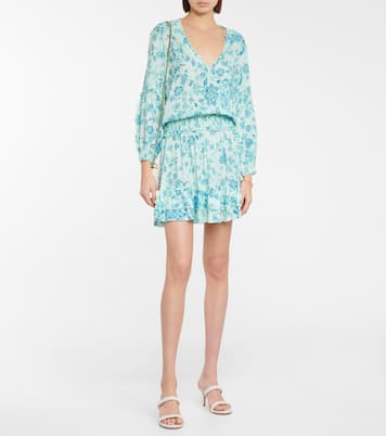 Miniabito Ilona con stampa floreale | Poupette St Barth