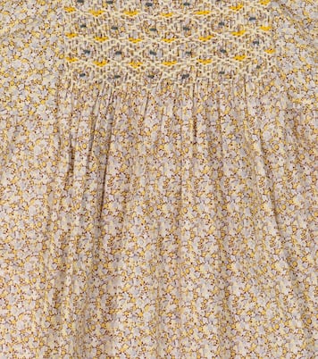 Baby Cadelili smocked cotton dress | Bonpoint
