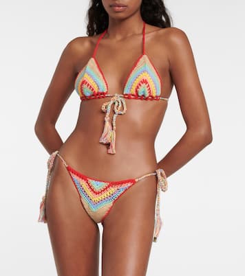 Haut de bikini en crochet de coton | Anna Kosturova