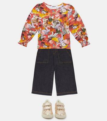 Raina printed cotton-blend top | Molo