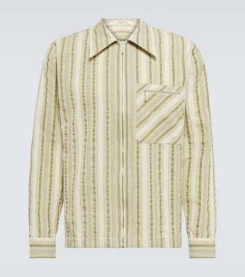 Atlantic striped cotton jacket | Wales Bonner