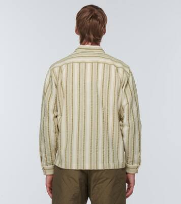 Atlantic striped cotton jacket | Wales Bonner