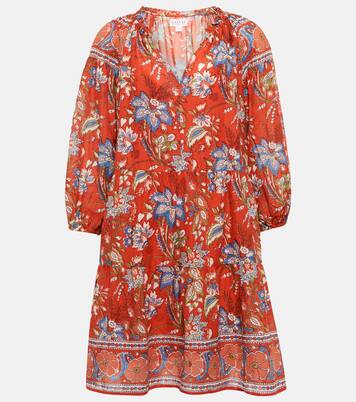 Robe Lilah imprimée en coton | Velvet