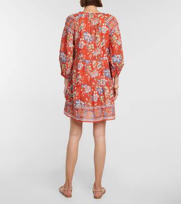 Robe Lilah imprimée en coton | Velvet