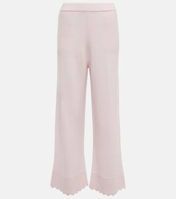 울 캐시미어 와이드 팬츠 | Jardin des Orangers