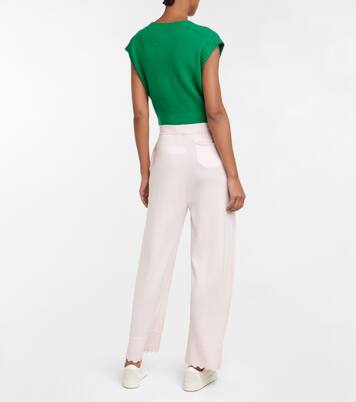 울 캐시미어 와이드 팬츠 | Jardin des Orangers