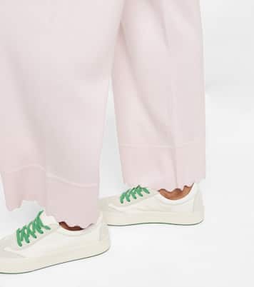 울 캐시미어 와이드 팬츠 | Jardin des Orangers