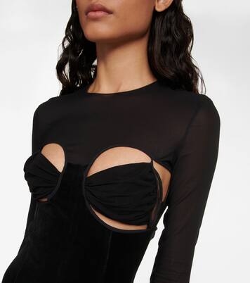 Robe en velours | Nensi Dojaka