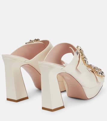 Plateausandalen aus Leder | Roger Vivier