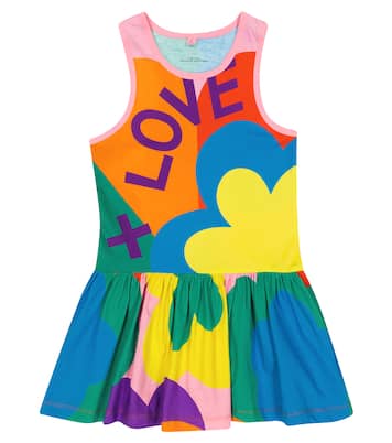 Printed cotton dress | Stella McCartney Kids