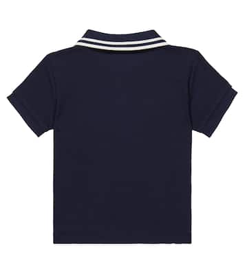 Baby - Polo in cotone con orsetto | Polo Ralph Lauren Kids