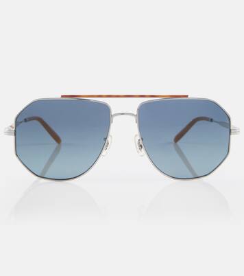 x Oliver Peoples Moraldo aviator sunglasses | Brunello Cucinelli