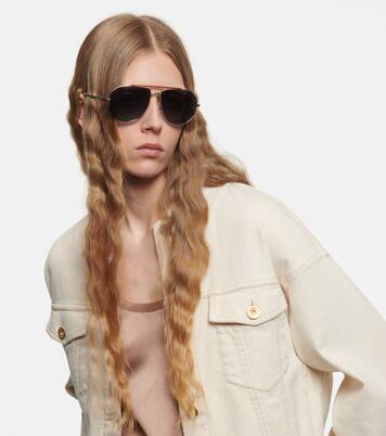 x Oliver Peoples Moraldo aviator sunglasses | Brunello Cucinelli