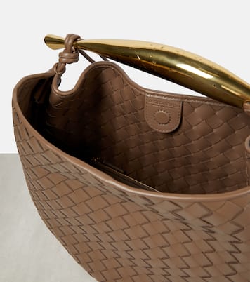 Sardine Intrecciato Large leather tote bag | Bottega Veneta