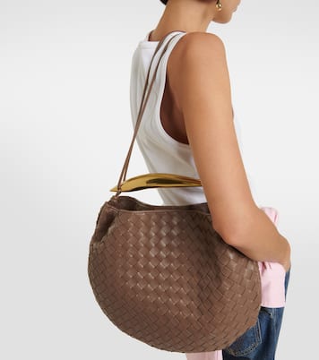 Sardine Intrecciato Large leather tote bag | Bottega Veneta