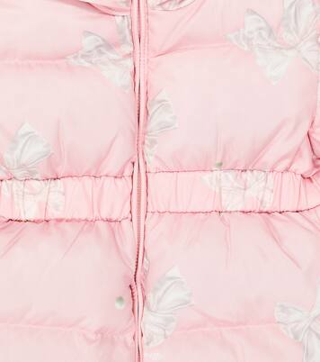 Baby printed puffer coat | Monnalisa