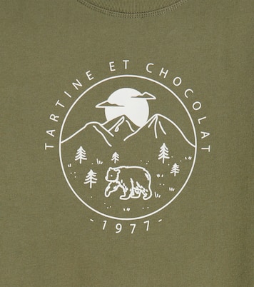 Sudadera de algodón estampada | Tartine et Chocolat