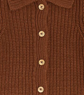 Baby ribbed-knit wool-blend onesie | The New Society