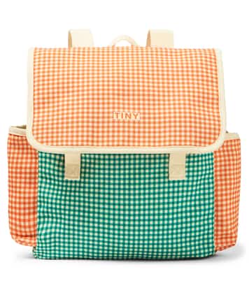 Vichy gingham backpack | Tinycottons